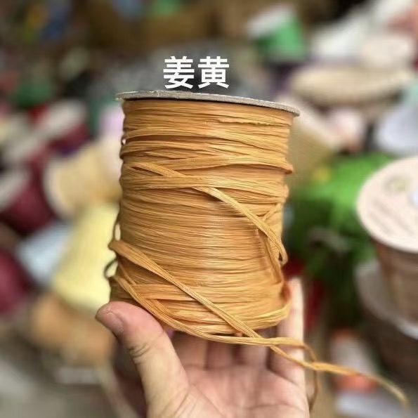 Crochet Bag Raffia - 120 г/рулон, матовая рафия, вязаная крючком