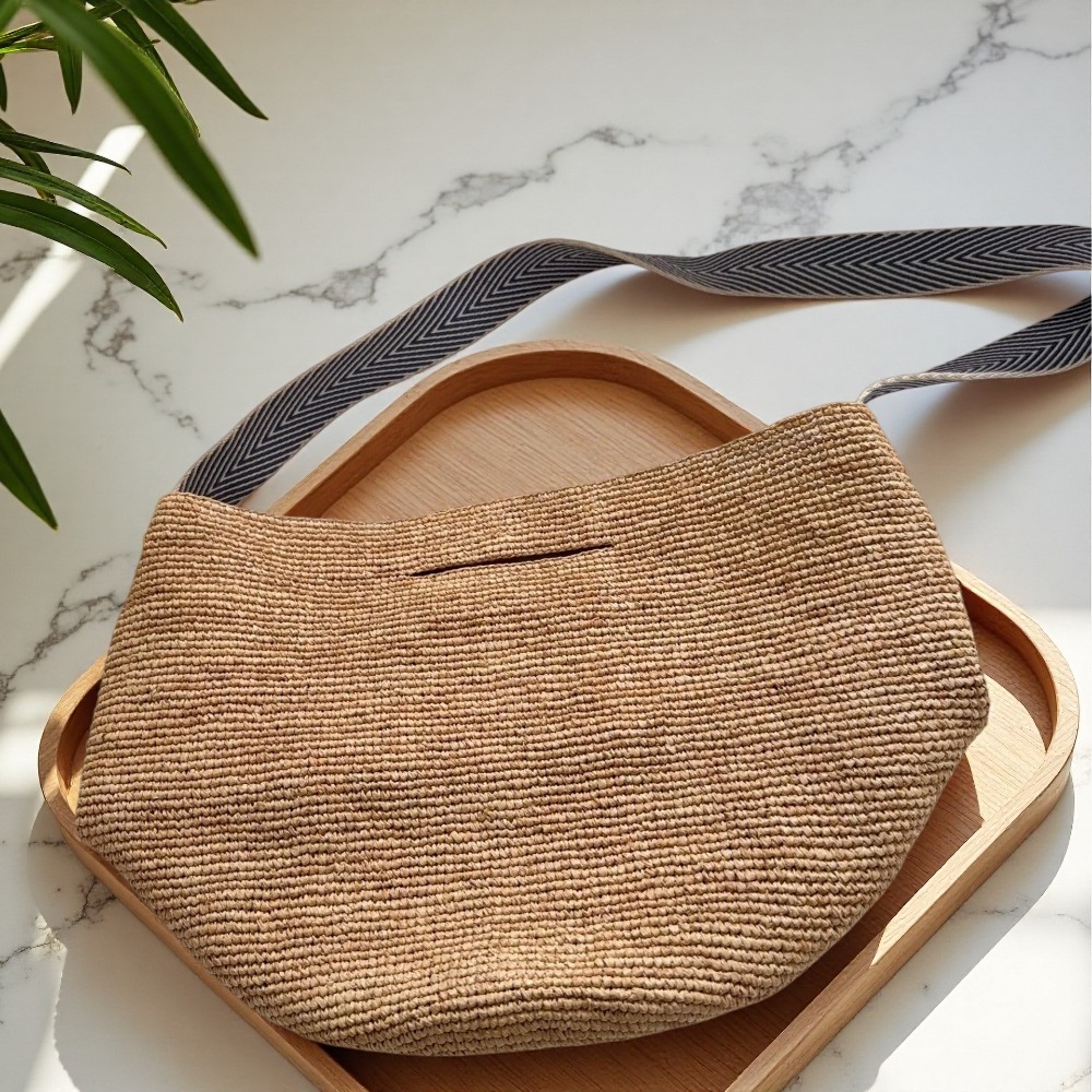 Новая женская сумка-ведро из р – обзор и цена Crochet Bag Raffia